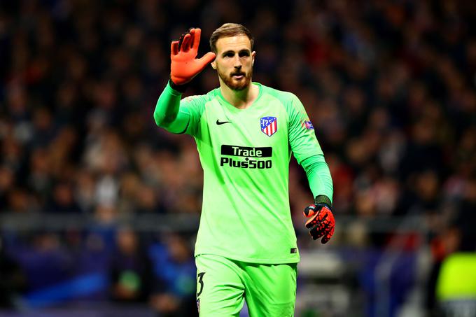 Jan Oblak bo danes branil za Atletico na gostovanju pri Juventusu. | Foto: Getty Images