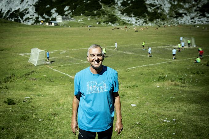 Beno Karner, organizator malonogometnega turnirja na Korošici. | Foto: Ana Kovač