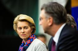 Ursula von der Leyen bo zaradi Slovenije zamaknila predstavitev svoje ekipe