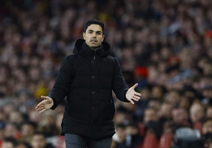 Mikel Arteta je Arsenal popeljal do 50 točk na 19 tekmah premier lige. | Foto: Reuters