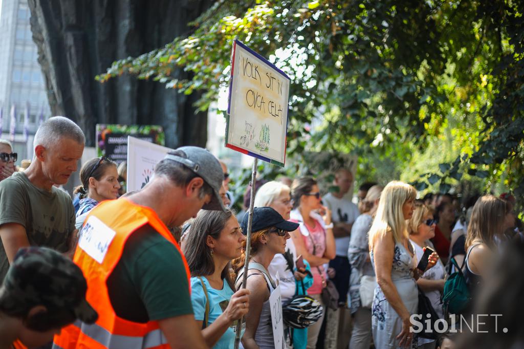 Protest proti odstrelu