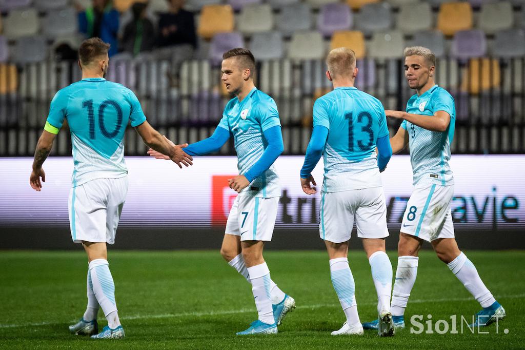 Slovenija : Anglija, slovenska nogometna reprezentanca U21