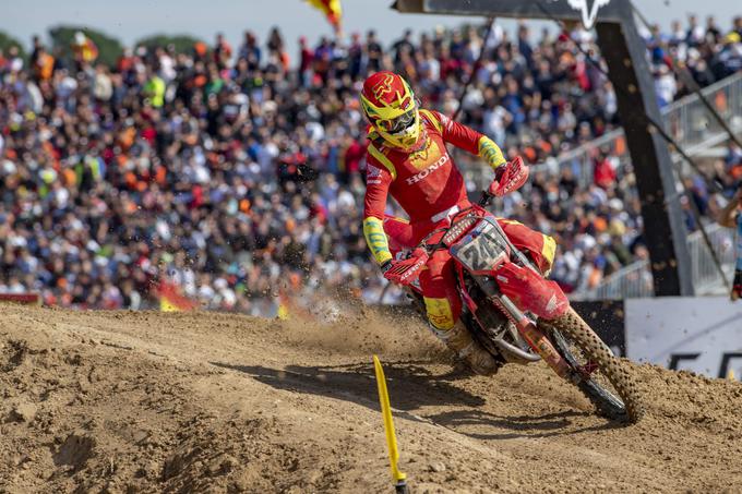 Tim Gajser je preteklo nedeljo v Španiji osvojil tretje mesto. | Foto: Honda Pro Racing/ShotbyBavo