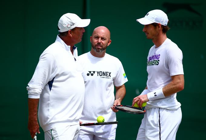 Ivan Lendl (levo) je tretji v zgodovini po številu tednov na vrhu lestvice ATP. Zdaj sodeluje z Andyjem Murrayjem. Koliko časa bo njegov varovanec številka 1? | Foto: Getty Images