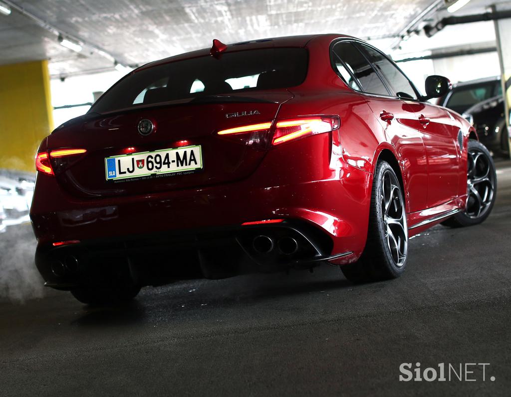 Alfa romeo gulia quadrifoglio test