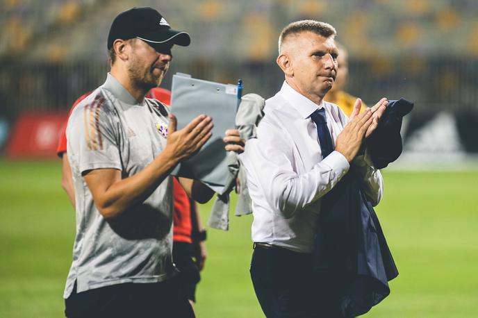 Maribor Soligorsk | Radovan Karanović je kot trener Maribora v Evropi debitiral z remijem. | Foto Grega Valančič/Sportida