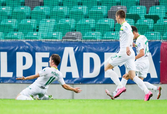 Jure Matjašič je pomagal Zavrču do zanimivega podviga, saj so ostali Haložani nepremagani na obeh tekmah pri prvaku Olimpiji. S tem se lahko pohvalita le še Maribor in Domžale. | Foto: 