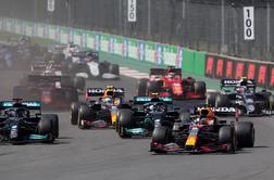 Verstappen korak bliže naslovu, na štartu pometel z Mercedesom