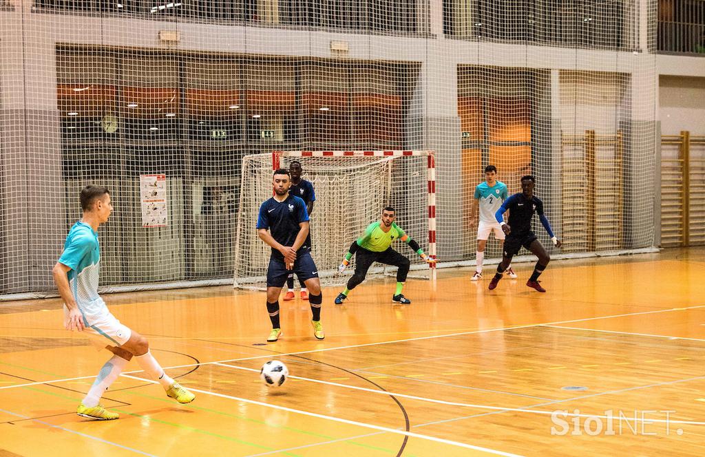 futsal Slovenija Francija Koper