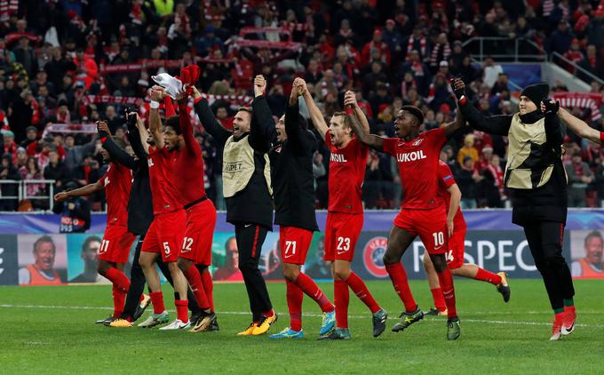 Ko je Sevilla nazadnje gostovala v Evropi, je v Moskvi izgubila s kar 1:5. | Foto: Reuters