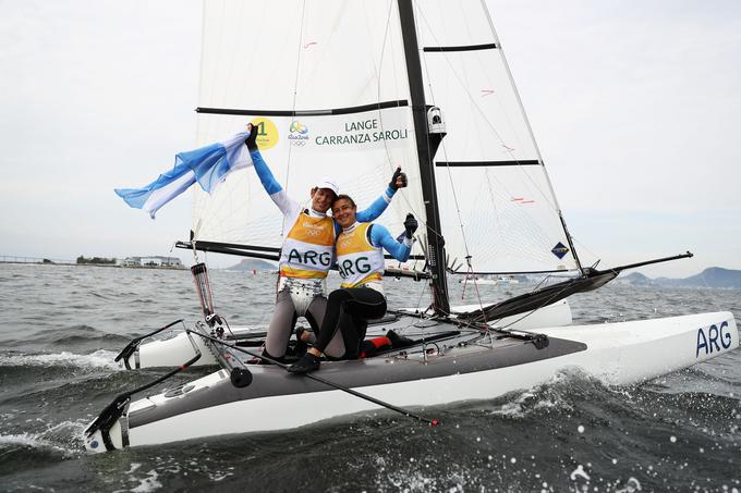 Žbogarjeva zabava se je začela že na morju. | Foto: Getty Images