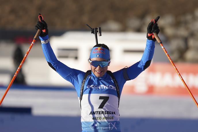 Dorothea Wierer | Dorothea Wierer je zmagovalka skupinskega starta na domačem prizorišču. | Foto Guliverimage