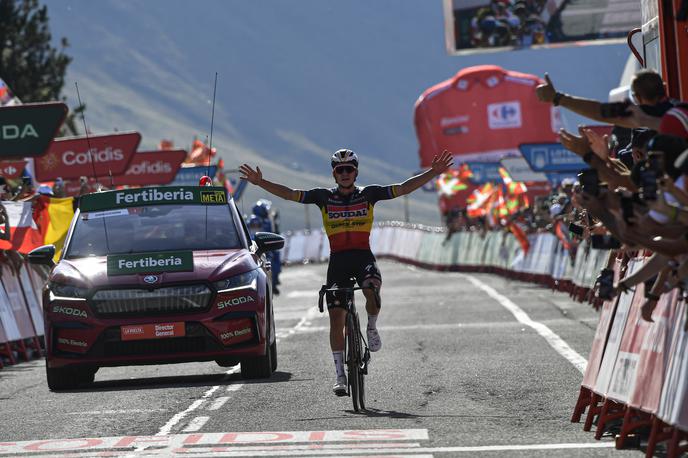 Remco Evenepoel, Vuelta 23 | Remco Evenepoel se je po včerajšnji krizi spet pokazal v najlepši luči. | Foto Guliverimage