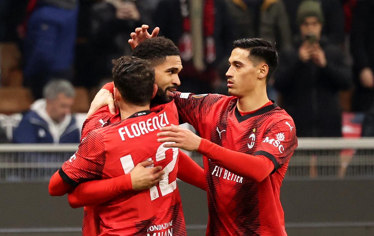 AC Milan Ruben Loftus-Cheek | Anglež, nekdanji član Chelseaja, Ruben Loftus-Cheek, je zabil za 1:0 in nato še za 2:0. | Foto Reuters