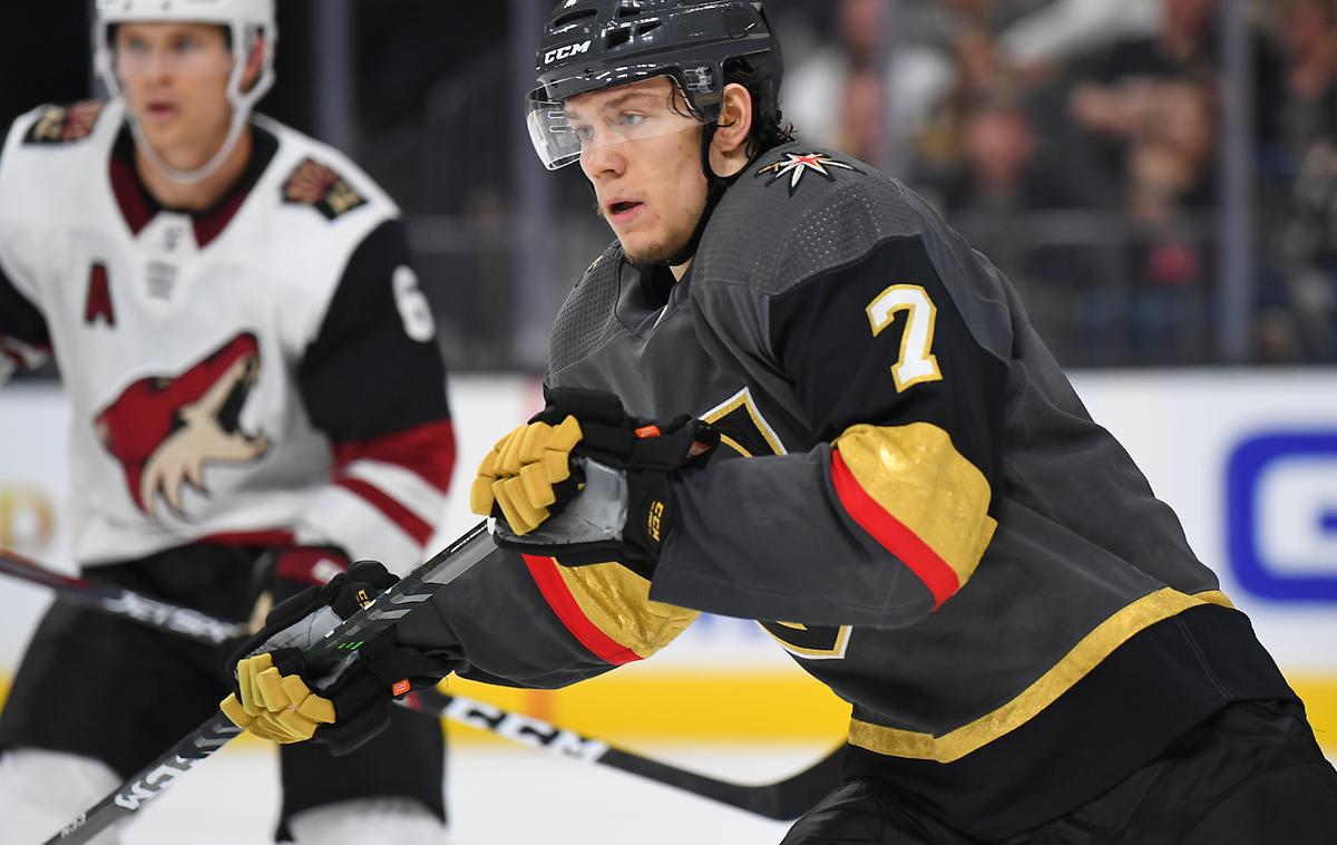 Valentin Zykov | Valentin Zykov na naslednjih 20 tekmah Vegas Golden Knights ne bo smel igrati. | Foto Reuters