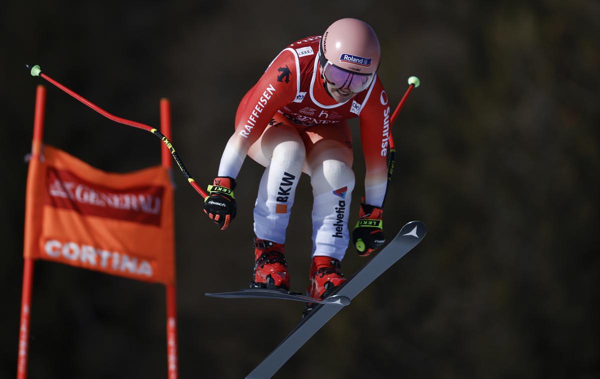 Cortina Joana Hählen | Joana Hählen pred odstopom na sobotnem smuku v Dolomitih | Foto Guliverimage