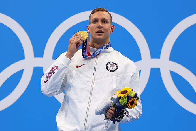 Caeleb Dressel je v Tokiu osvojil pet zlatih odličij. | Foto: Reuters