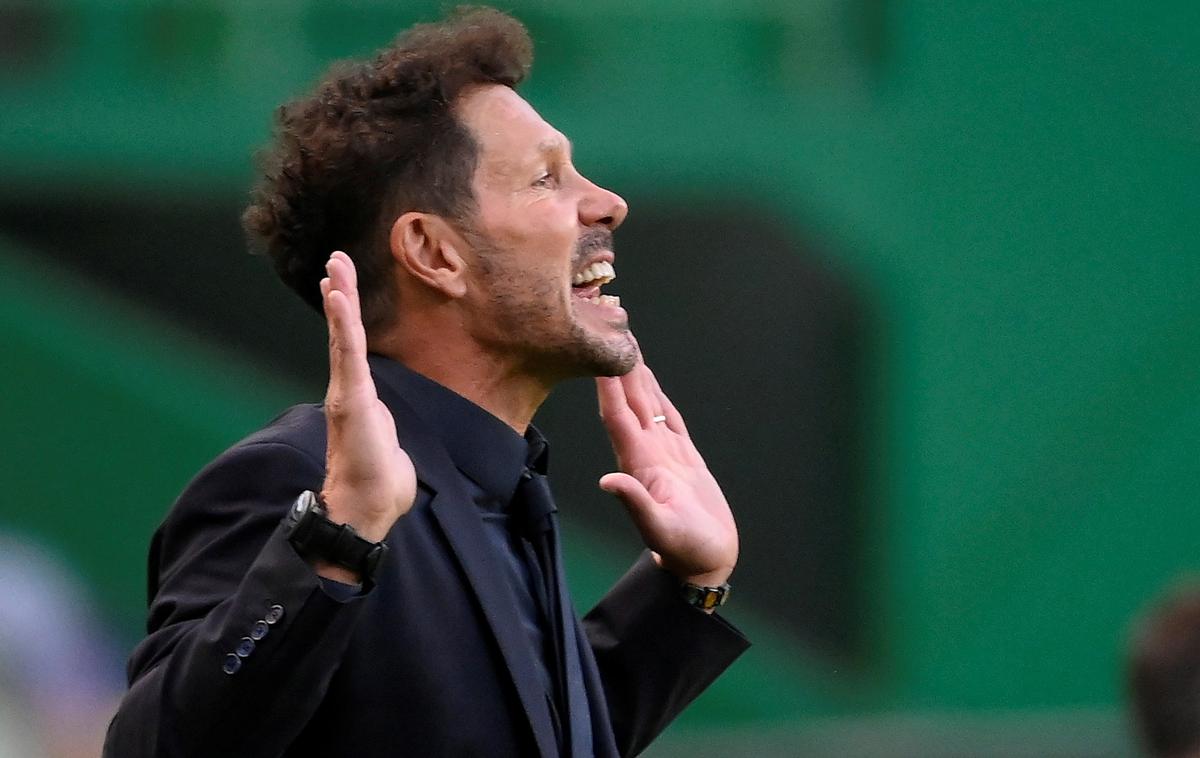 Diego Simeone | Argentinec Diego Simeone je z Atleticom v četrtfinalu nepričakovano klonil v četrtfinalu lige prvakov. | Foto Reuters