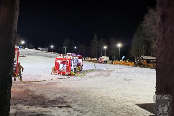 Požar Pohorje | Foto: Gasilska brigada Maribor