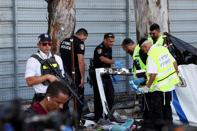 Izrael, avtobus, napad, postaja | Foto: Reuters