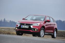 Mitsubishi ASX – takšen bo do leta 2019