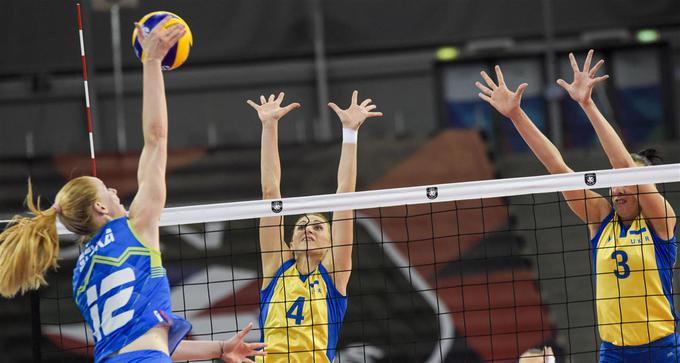 Lana Ščuka je dosegla 21 točk. | Foto: CEV