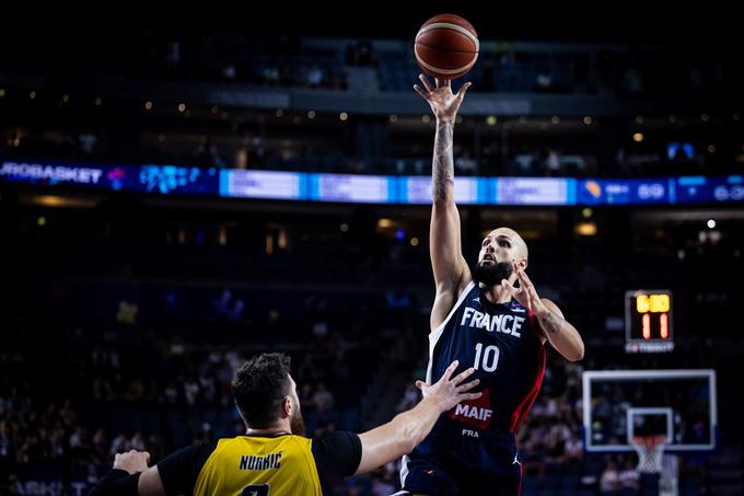 Prvi strelec Francije je Evan Fournier. | Foto: FIBA