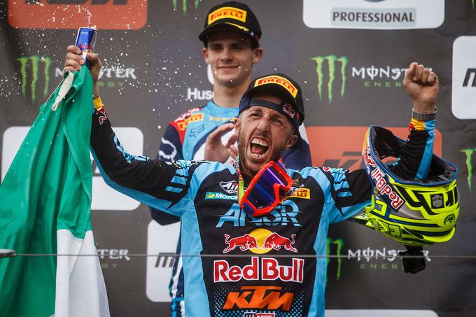 Antonio Cairoli je zmagal še na drugi dirki sezone. V skupnem seštevku ima pred Timom Gajserjem osem točk prednosti. | Foto: Grega Valančič/Sportida