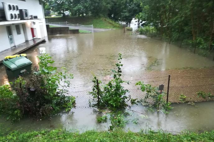 PTUJ | Zaradi neurja so nastale poplave na Ptuju. | Foto Marko Rabuza