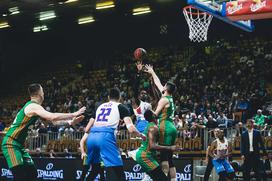 Liga ABA, četrtfinale: Cedevita Olimpija - Igokea, Tivoli