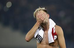 Nesrečni Kevin Kampl doživlja šok za šokom