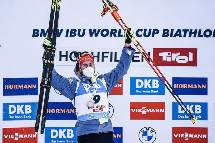 Johannes Kühn | Johannes Kühn se pri 30. letih veseli prve zmage v svetovnem pokalu. | Foto Sportida