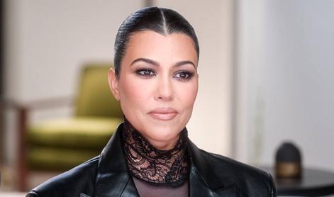 Kourtney Kardashian zaradi slabega počutja spila kozarec svojega materinega mleka