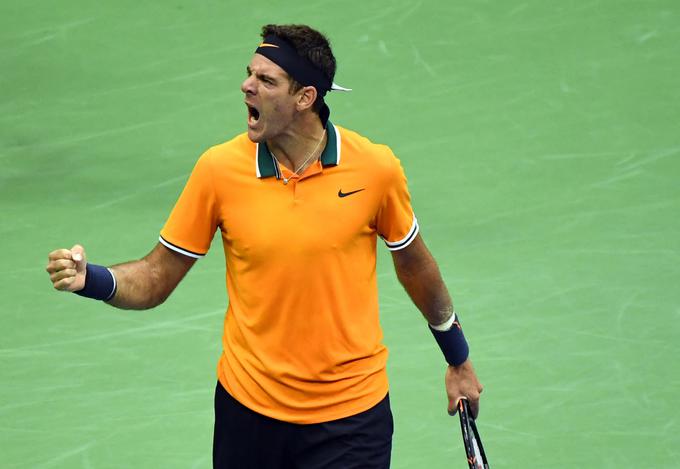 Juan Martin Del Potro bo naskakoval drugi naslov na grand slamih. | Foto: Reuters