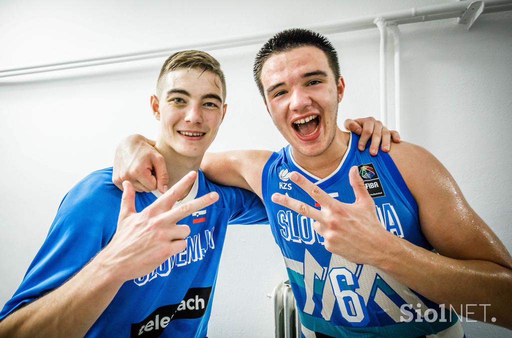 Fiba EP U18: Slovenija - Grčija za bron