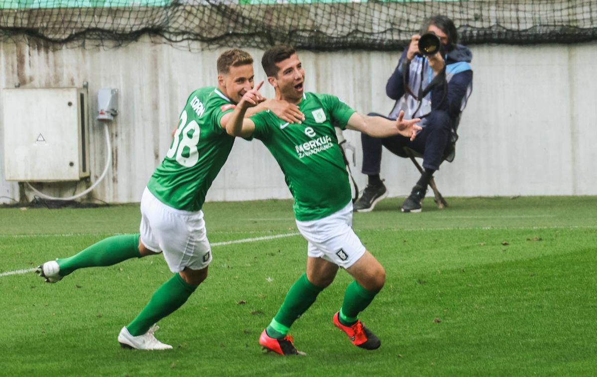 NK Olimpija : NK Koper, prva liga, april 2021 | Olimpija je slavila s kar 6:2. | Foto Vid Ponikvar/Sportida