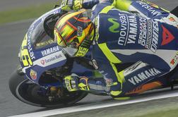 Valentino Rossi na suhi stezi ne more konkurirati Marquezu in Lorenzu 