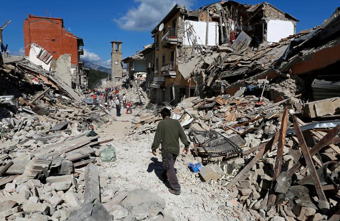 Italija, potres | Foto: Reuters