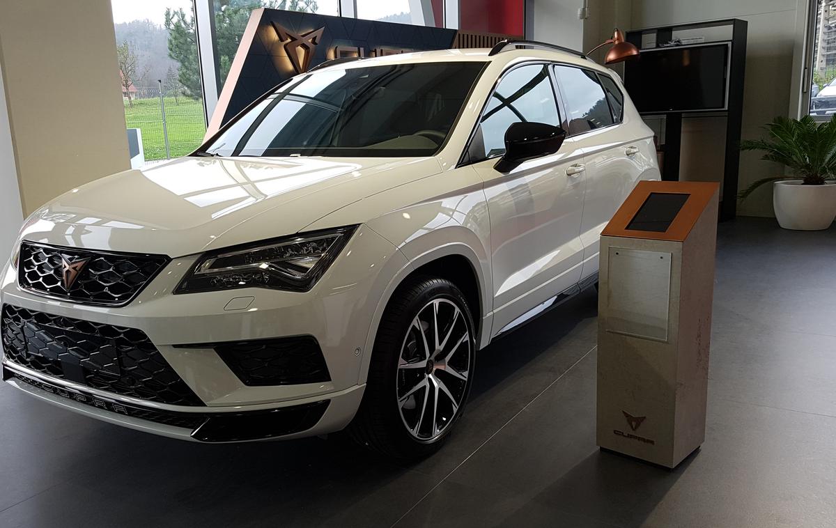 Cupra Ateca | Nova ateca cupra v Španovem Seatovem salonu na Brezovici pri Ljubljani. | Foto Gregor Pavšič