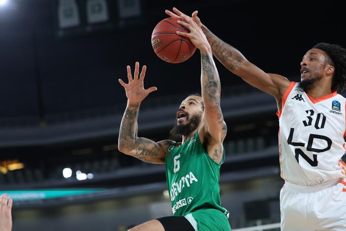 Justin Cobbs je zadeval samo v drugem polčasu (13 točk). | Foto: www.alesfevzer.com