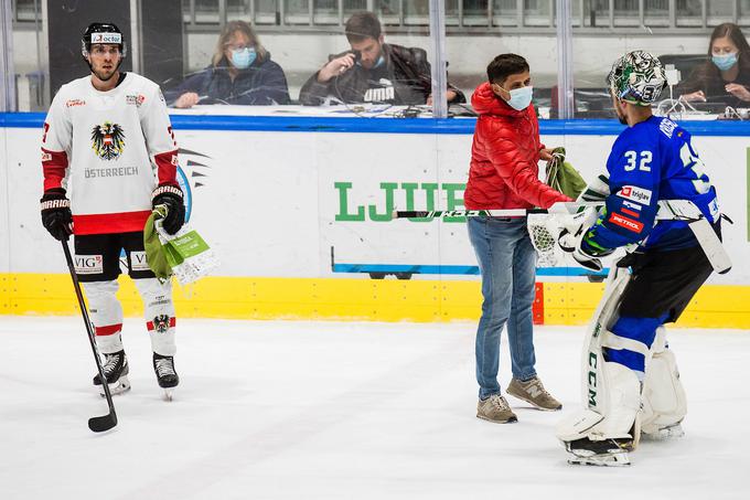 Gašper Krošelj, ki so ga v zadnji sezoni mučile poškodbe, je bil izbran za igralca uvodne tekme. Po tej je turnir zanj po dogovoru s selektorjem končan. | Foto: Grega Valančič/Sportida