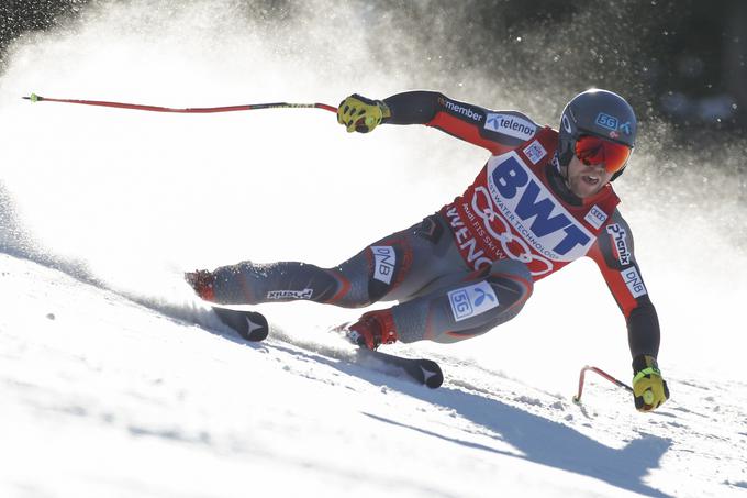 Aleksander Aamodt Kilde je zasedel drugo mesto, še vedno pa vodi v posebnem seštevku superveleslaloma. | Foto: Guliverimage/Vladimir Fedorenko