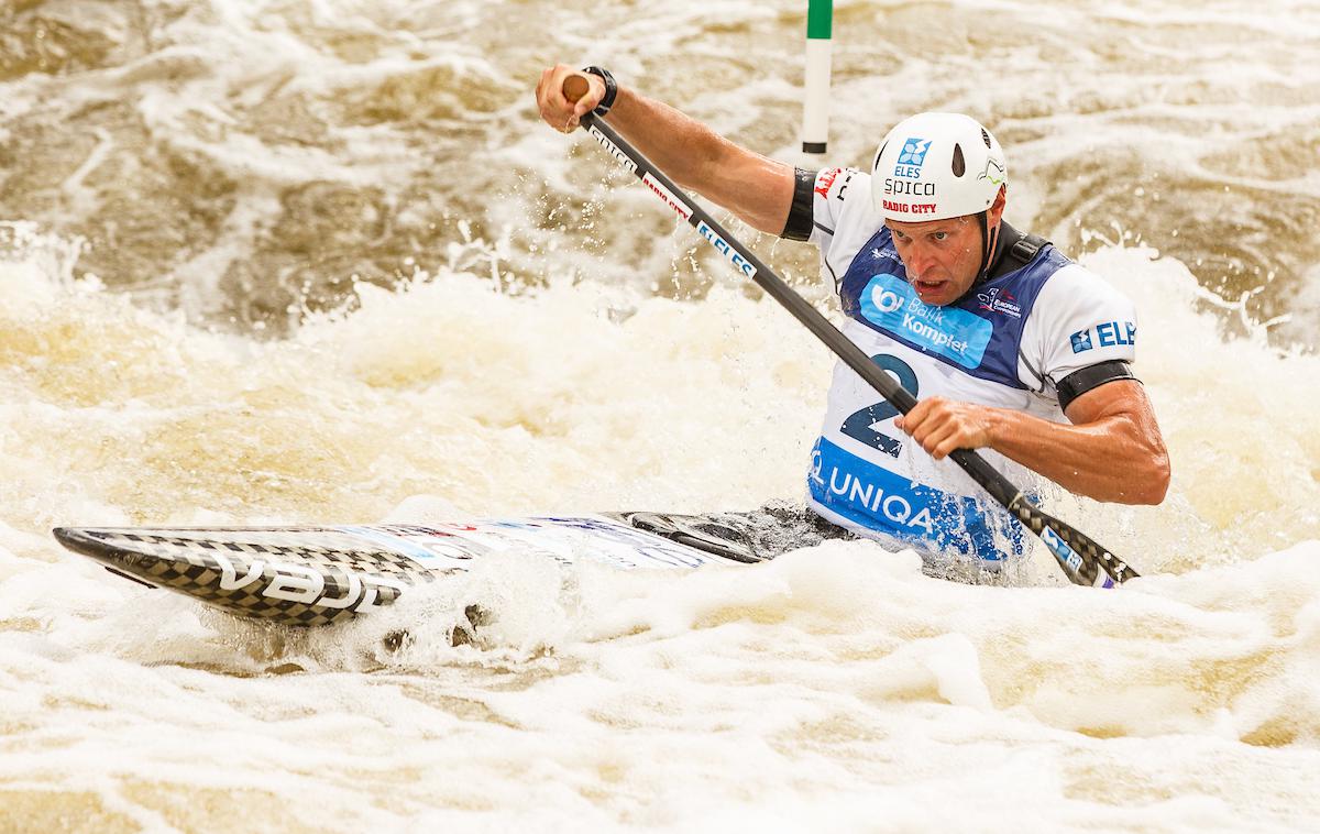 Benjamin Savšek | Slovenski kanuist Benjamin Savšek se je v finale tekme svetovnega pokala v domačem Tacnu uvrstil z drugim časom. | Foto Grega Valančič/Sportida