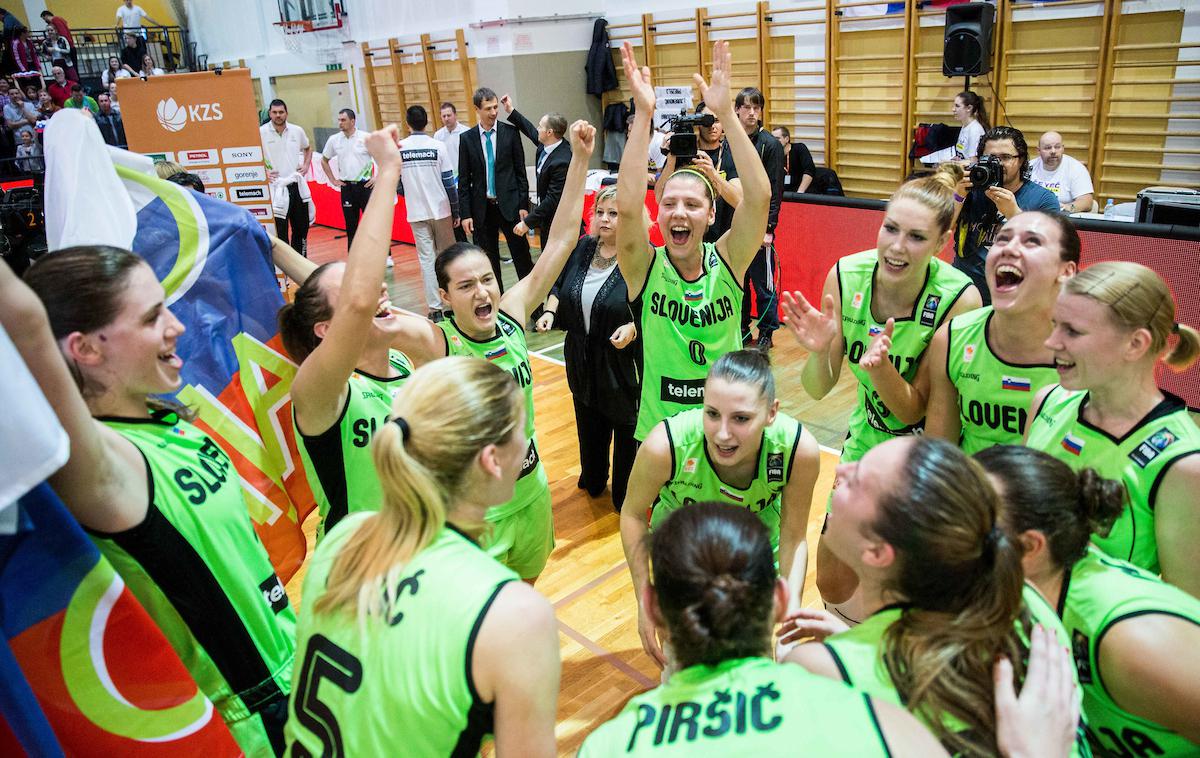 košarkarice ženska reprezentanca košarka | Slovenske košarkarice bodo poleti nastopile na evropskem prvenstvu. | Foto Vid Ponikvar