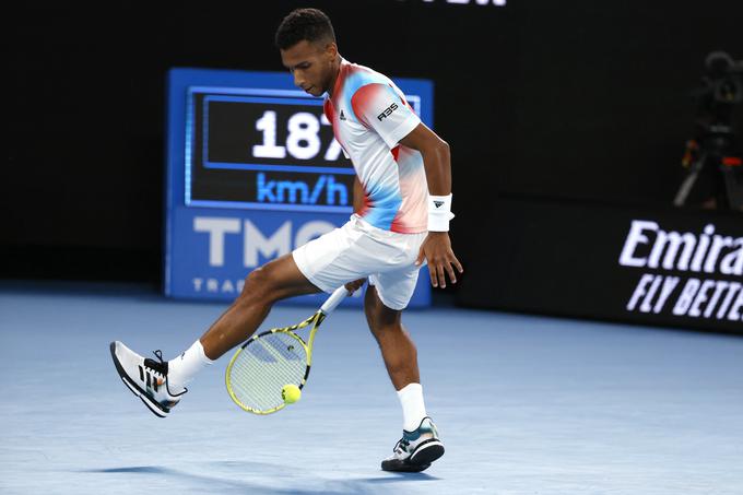 Felix Auger-Aliassime je zapravil veliko prednost. | Foto: Guliverimage/Vladimir Fedorenko