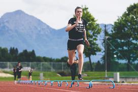 Skakalci skakalke trening Kranj