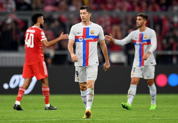 Robert Lewandowski ni našel poti do mreže nekdanjega kluba. | Foto: Reuters