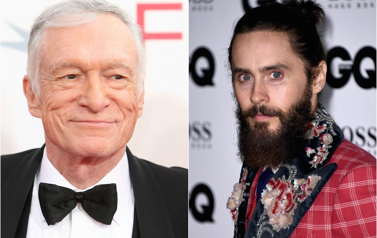 Hugh Hefner, Jared Leto | Foto Getty Images