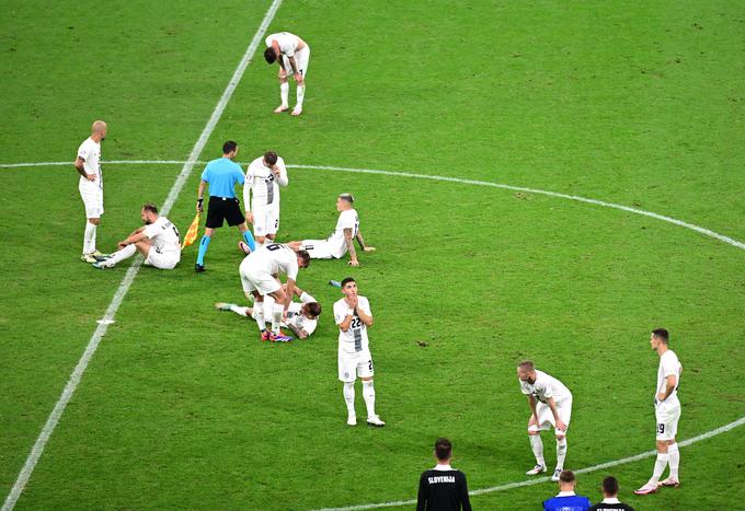 Slovenci so bili neutolažljivi. | Foto: Reuters