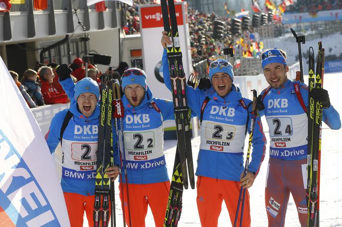 Rusija štafeta biatlon | Foto Reuters